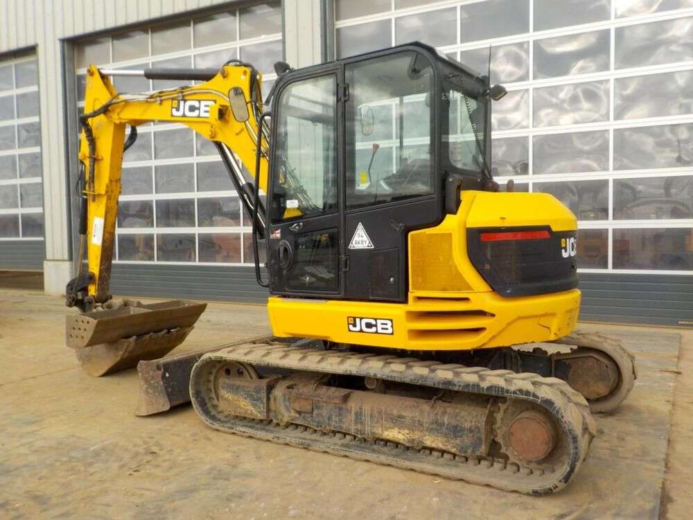 JCB 85Z-1 mini excavator - Photo 2