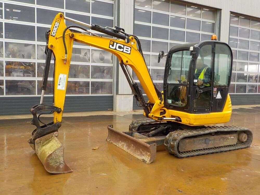 JCB 8050RTS mini excavator